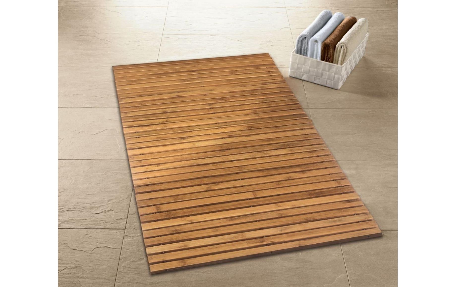 Kleine Wolke Badteppich Level 50 x 80 cm, Nature