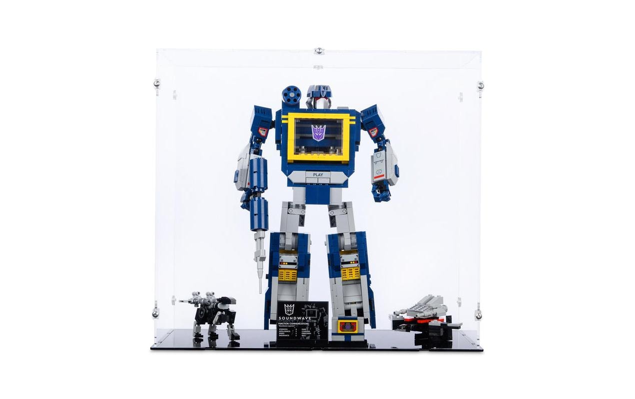 iDisplayit Acryl-Display für LEGO 10358 Transformers Soundwave
