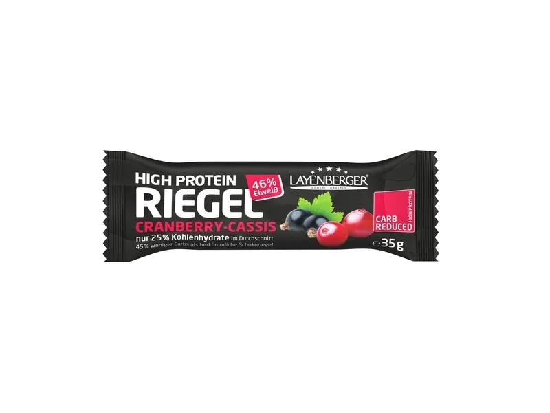 Layenberger Riegel Protein Cranberry-Cassis 18 x 35 g Layenberger Riegel Protein Cranberry-Cassis 18 x 35 g