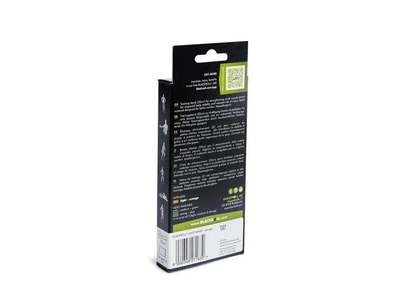BLACKROLL Fitnessband Loop Orange, leicht BLACKROLL Fitnessband Loop Orange, leicht