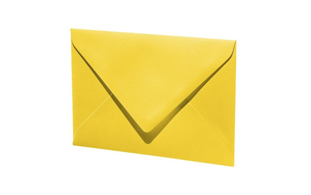 Artoz Couvert 1001, E6, 5 Stück, Sonnengelb Artoz Couvert 1001, E6, 5 Stück, Sonnengelb