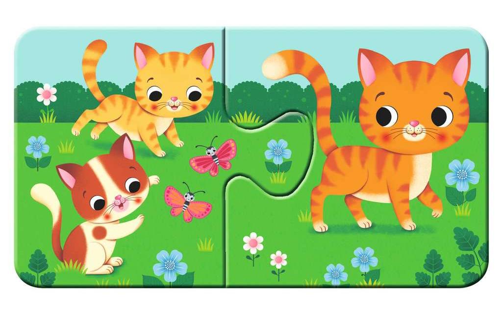 Ravensburger Kleinkinder Puzzle my first puzzles Tiere und ihre Kinder