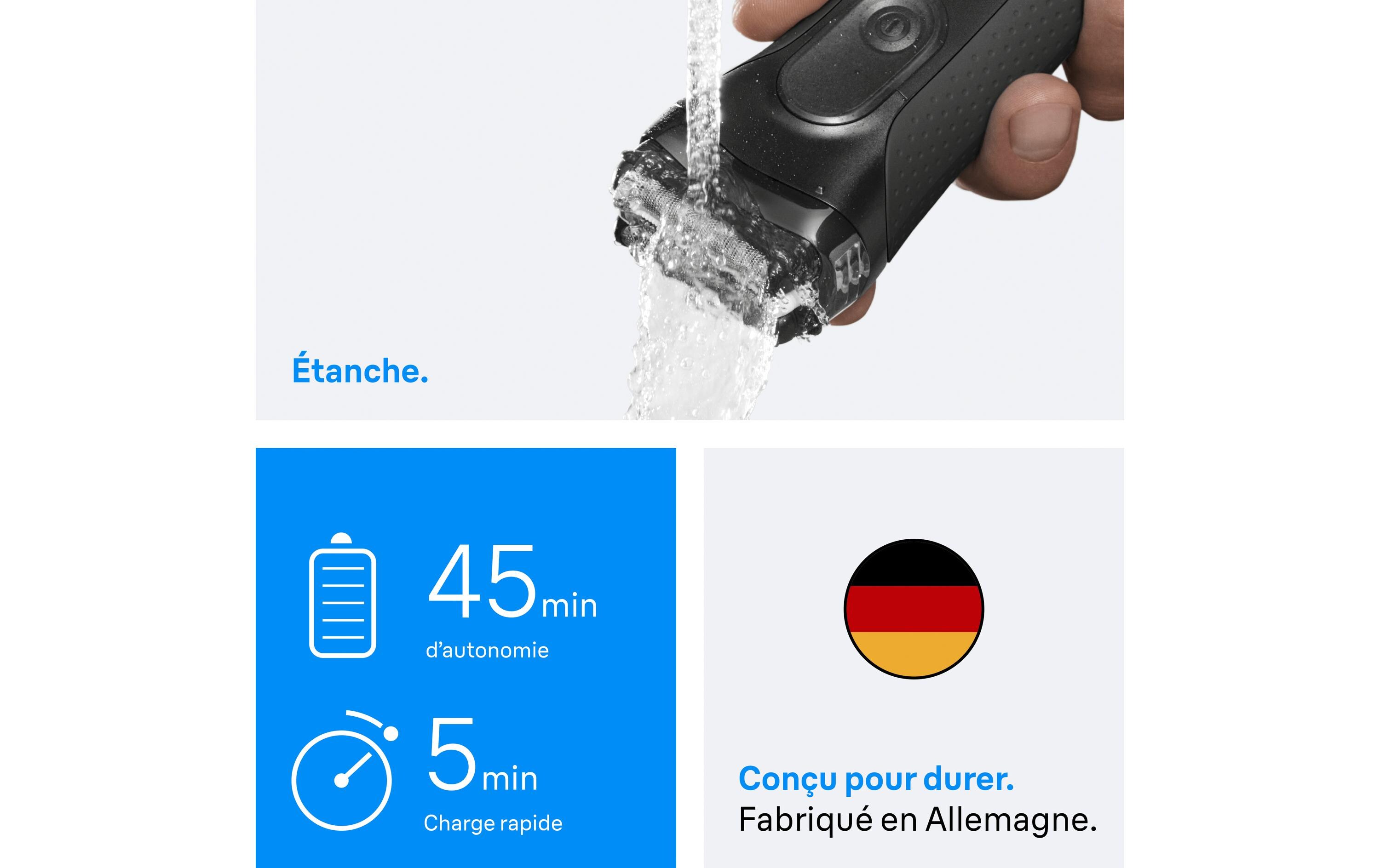 Braun Herrenrasierer Serie 3 3000S