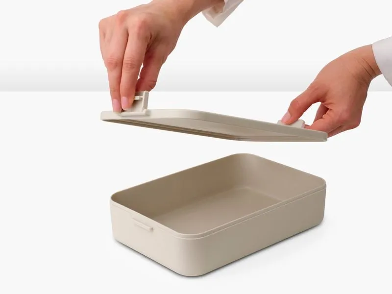 Brabantia Lunchbox Make & Take 2 l, Beige Brabantia Lunchbox Make & Take 2 l, Beige