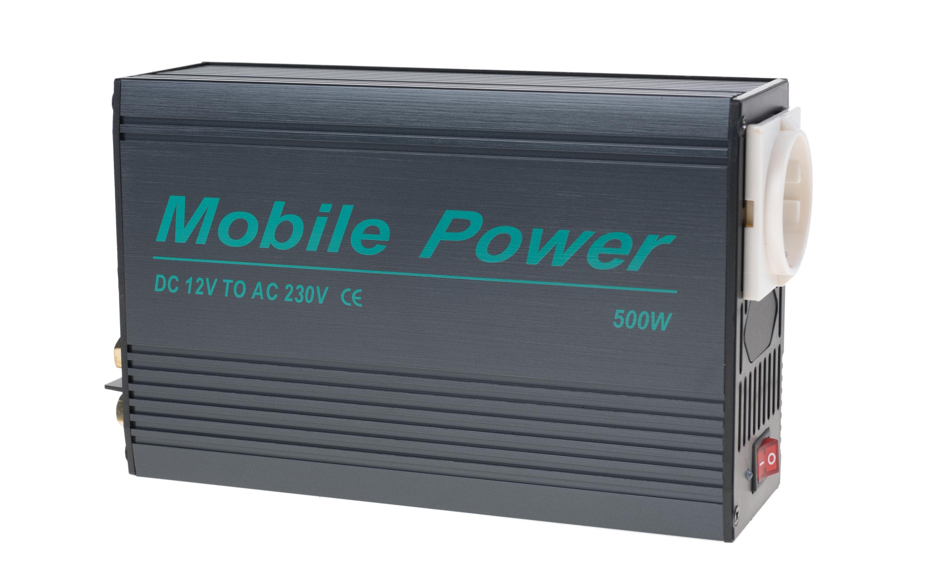 Mobile Power Spannungswandler KV-500 12 V, 500 W