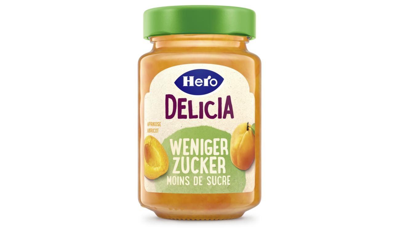 Hero Brotaufstrich Delicia Aprikose weniger Zucker 270 g