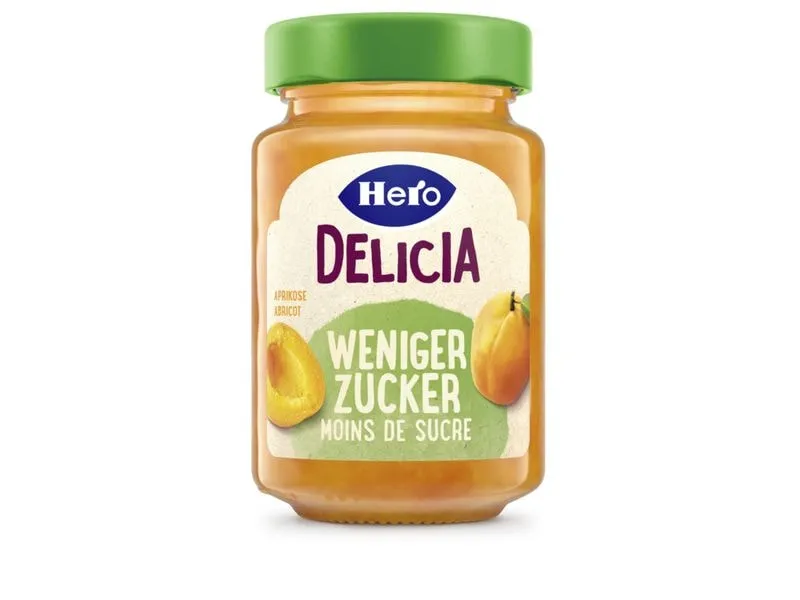 Hero Brotaufstrich Delicia Aprikose weniger Zucker 270 g