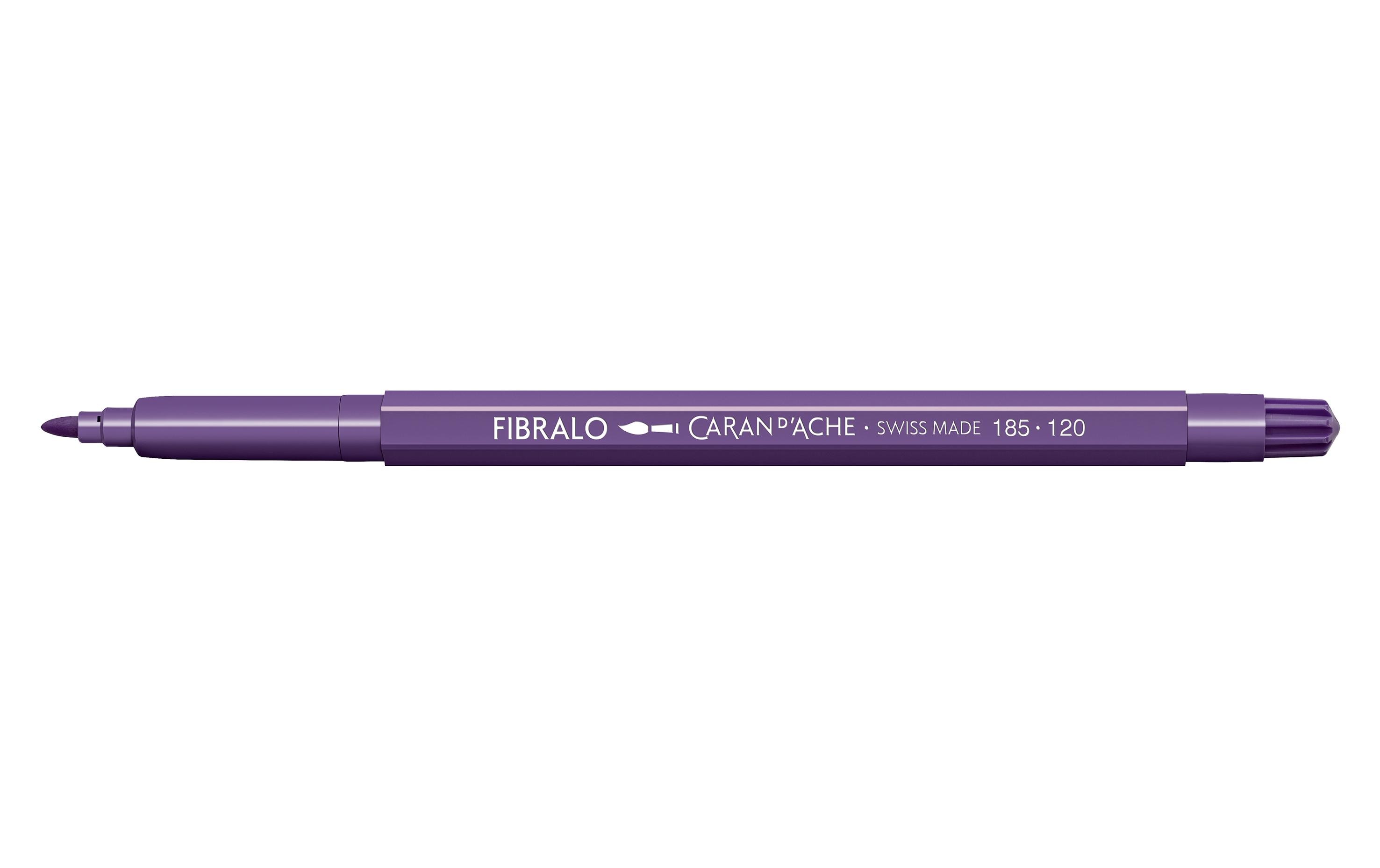 Caran d'Ache Filzstift Fibralo 1 Stück, Violett