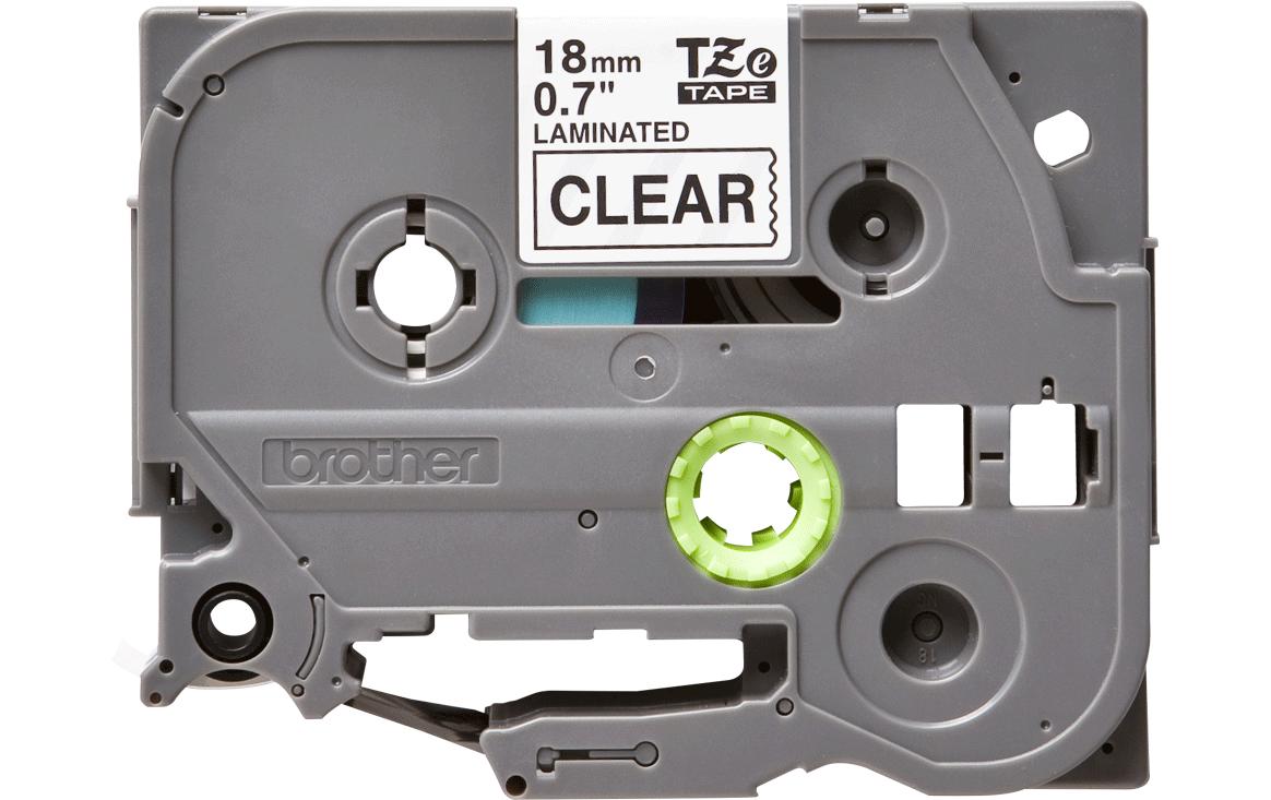 Brother Beschriftungsband TZe-141 Schwarz auf Transparent
