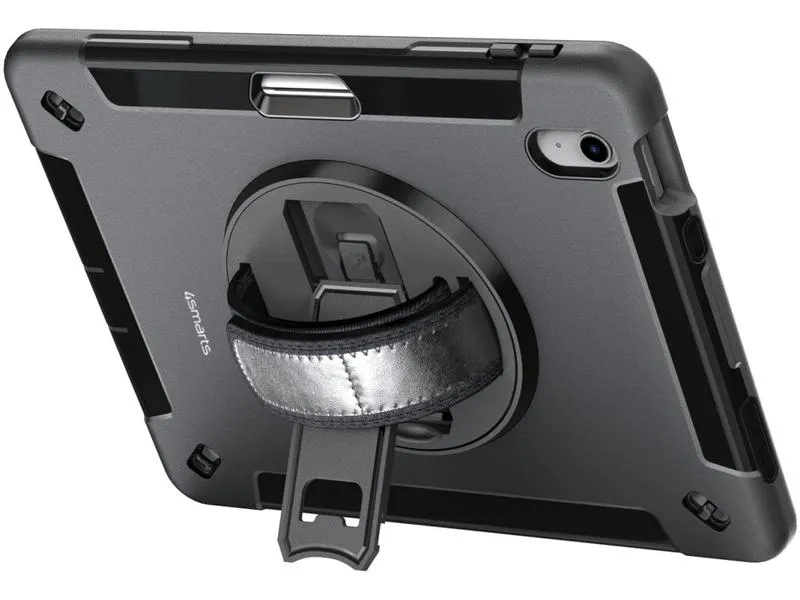 4smarts Tablet Back Cover Rugged Grip iPad 10.9 Schwarz