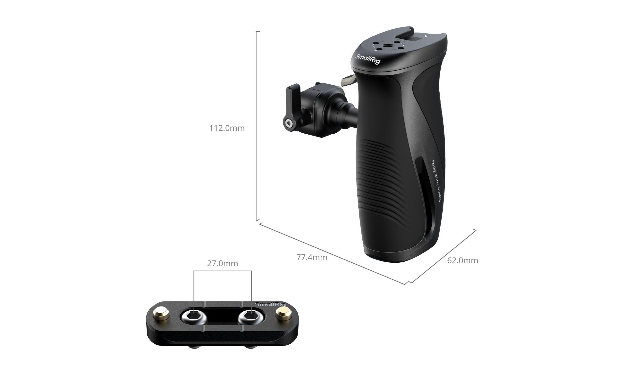 Smallrig Drehbarer Seitengriff mit NATO-Klemme