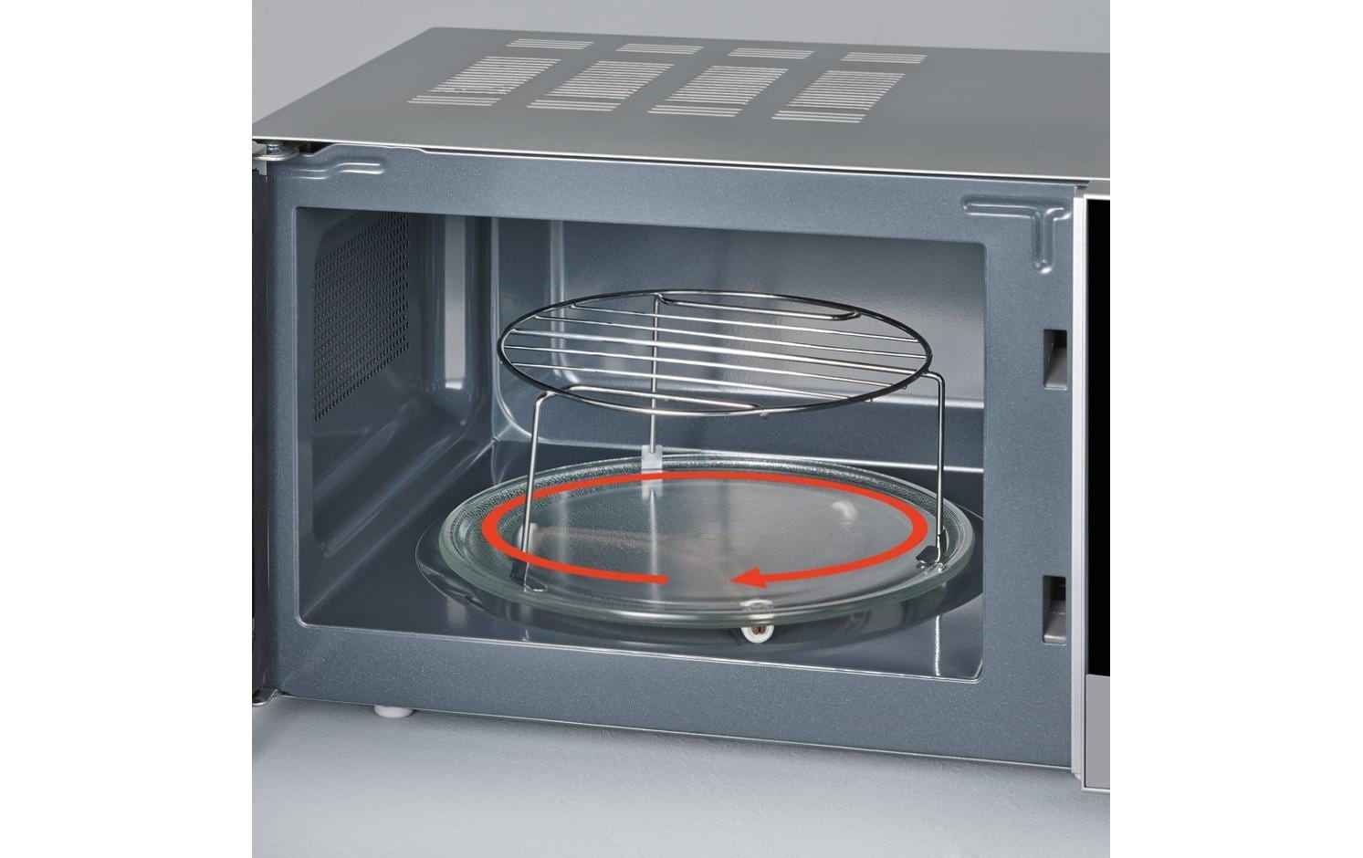 Severin Mikrowelle mit Grill MW7771 Schwarz