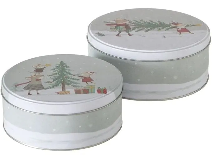 Boltze Guetzli-Dose Millie 2-teiliges Set