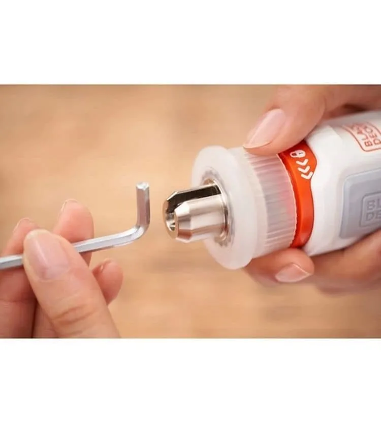 BLACK+DECKER Akku-Schraubendreher BCRTA01-XJ 3.6 V Orange