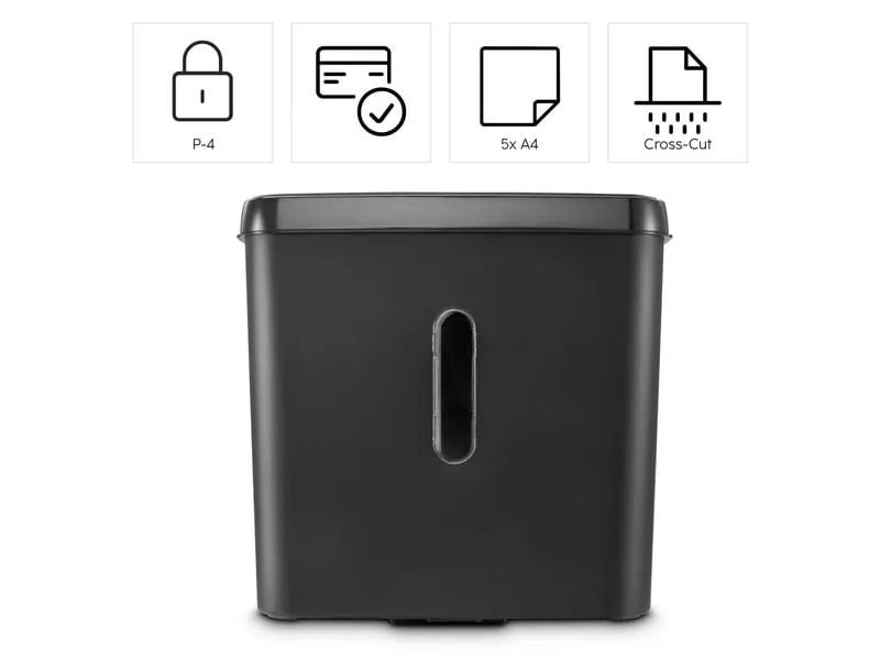 Hama Aktenvernichter Safe X50 P-4, 5 Seiten Hama Aktenvernichter Safe X50 P-4, 5 Seiten