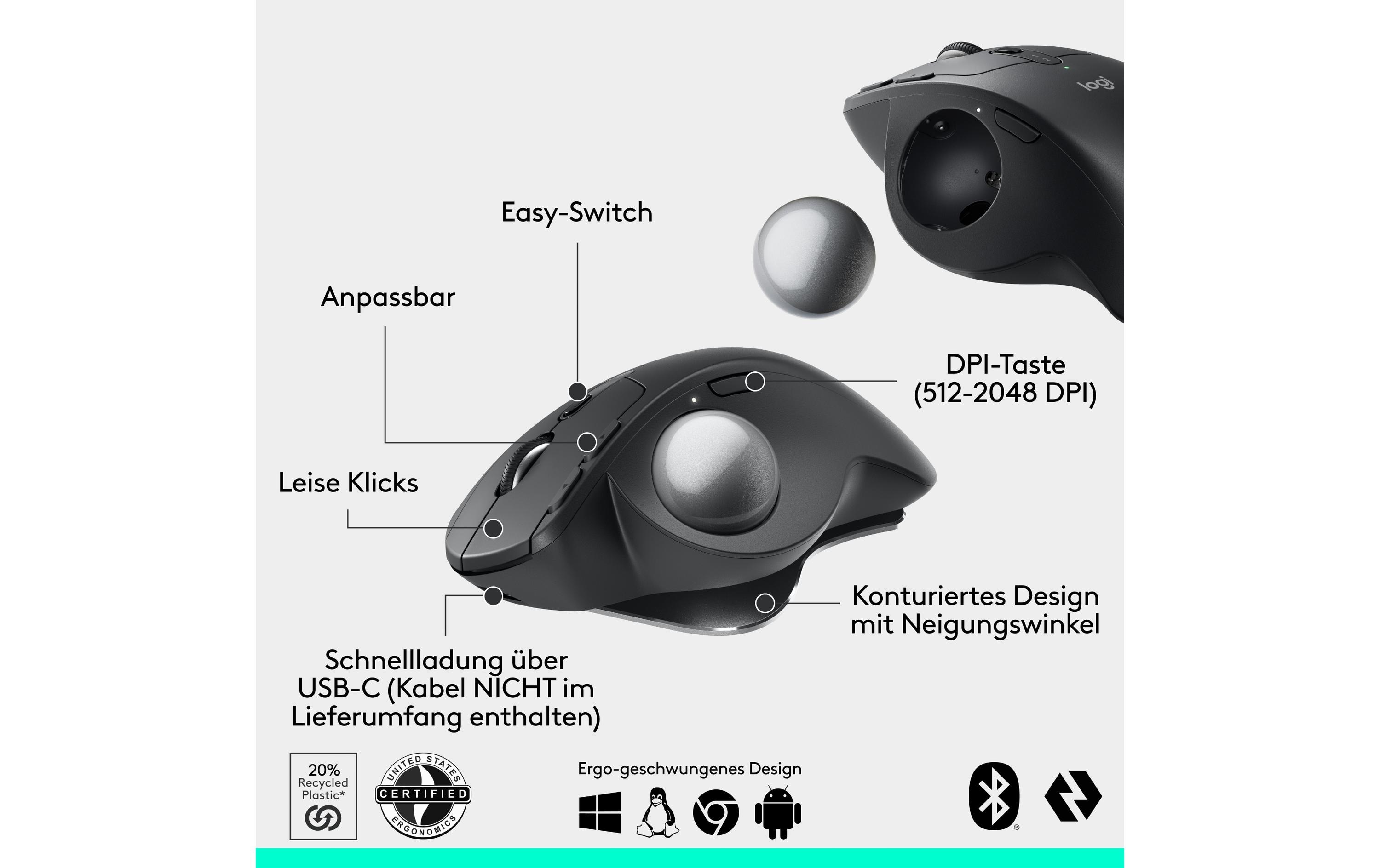 Logitech Trackball MX Ergo S