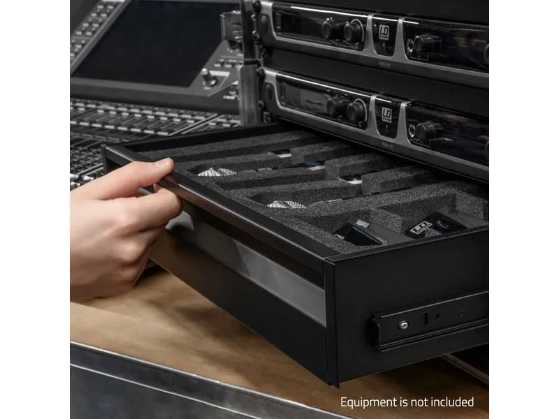 Adam Hall Adam Hall 19 Parts RACK DRAWER 02 ERGO Adam Hall Adam Hall 19 Parts RACK DRAWER 02 ERGO
