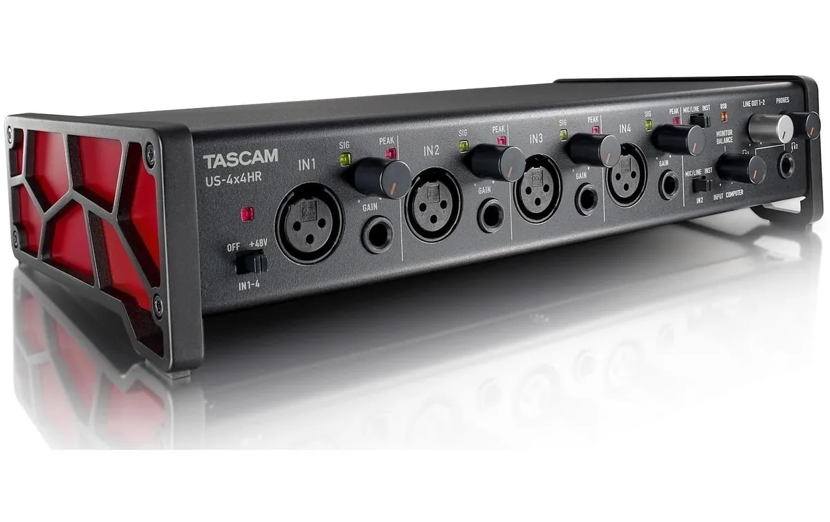 Tascam Audio Interface US-4 x 4HR Tascam Audio Interface US-4 x 4HR