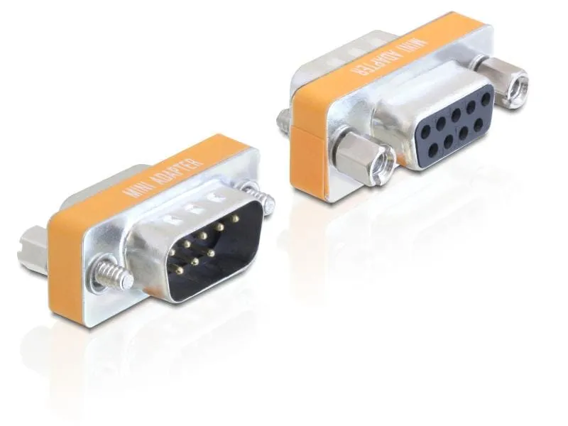 Delock Nullmodemadapter DB9 RS-232 m -f Delock Nullmodemadapter DB9 RS-232 m -f