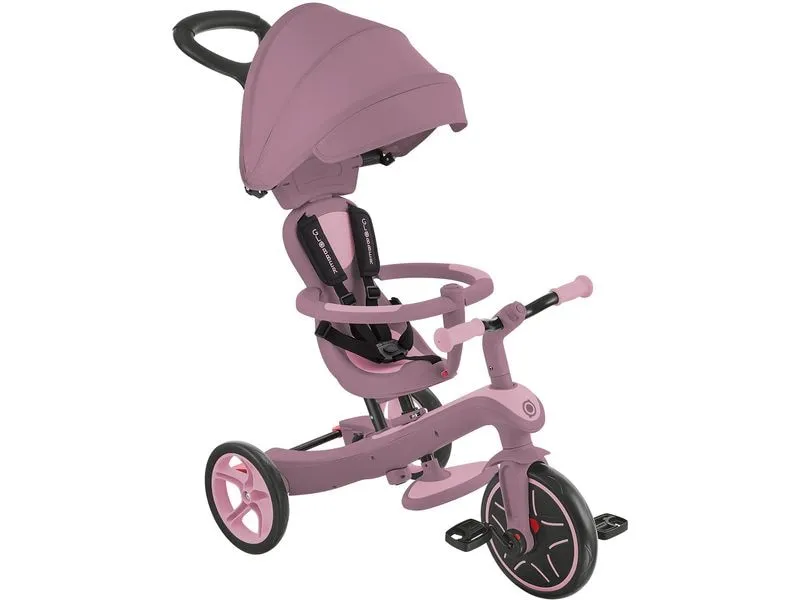 GLOBBER Dreirad Trike Explorer 4 in 1 Ecologic Berry GLOBBER Dreirad Trike Explorer 4 in 1 Ecologic Berry