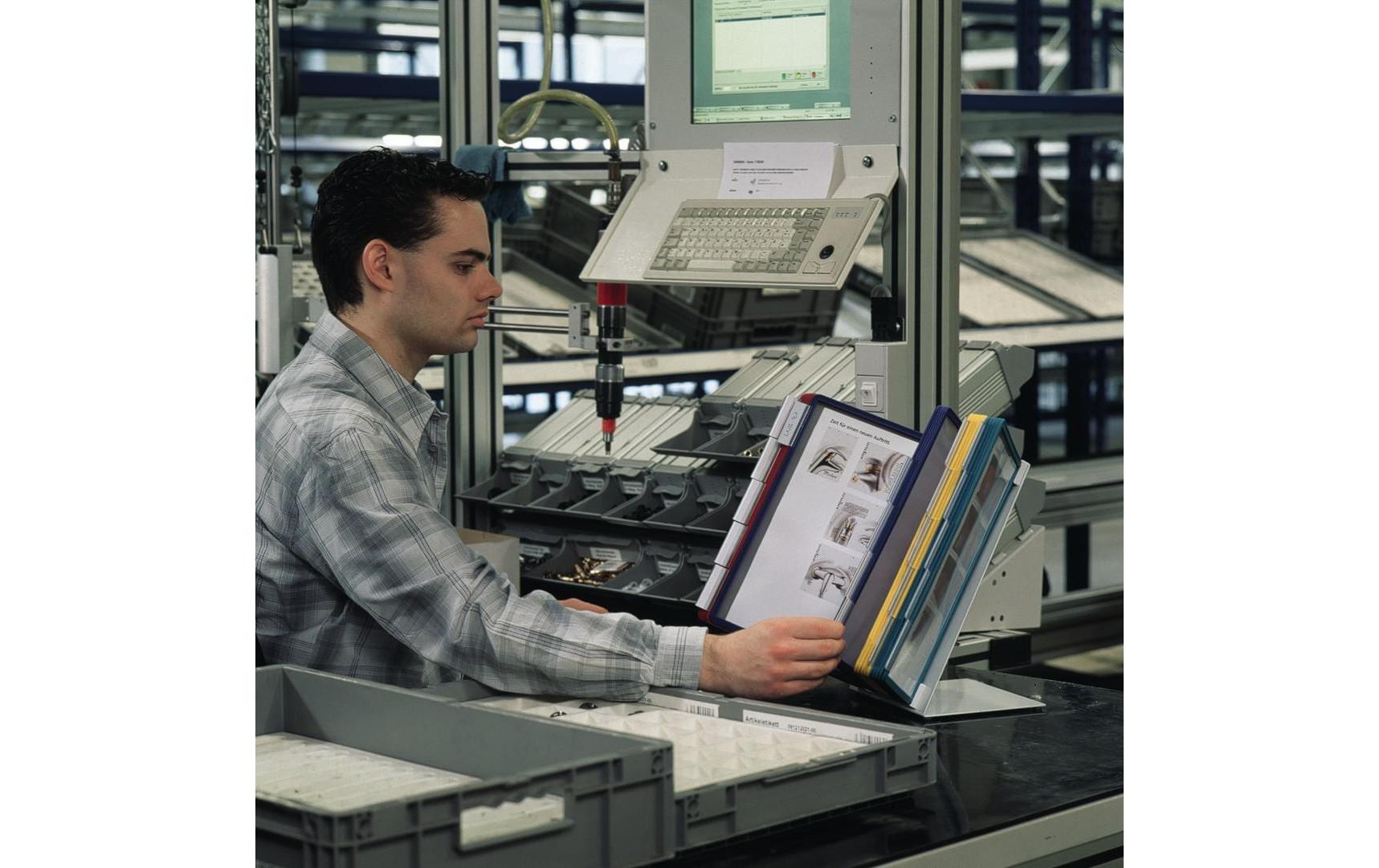 DURABLE Dokumentenhalter Vario Table 20 Weiss