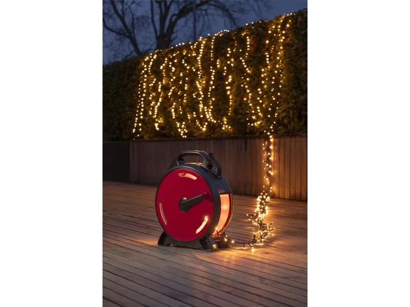Konstsmide LED-Lichterkette Kabelaufroller, 1000 LED, 21.9 m, Outdoor Konstsmide LED-Lichterkette Kabelaufroller, 1000 LED, 21.9 m, Outdoor