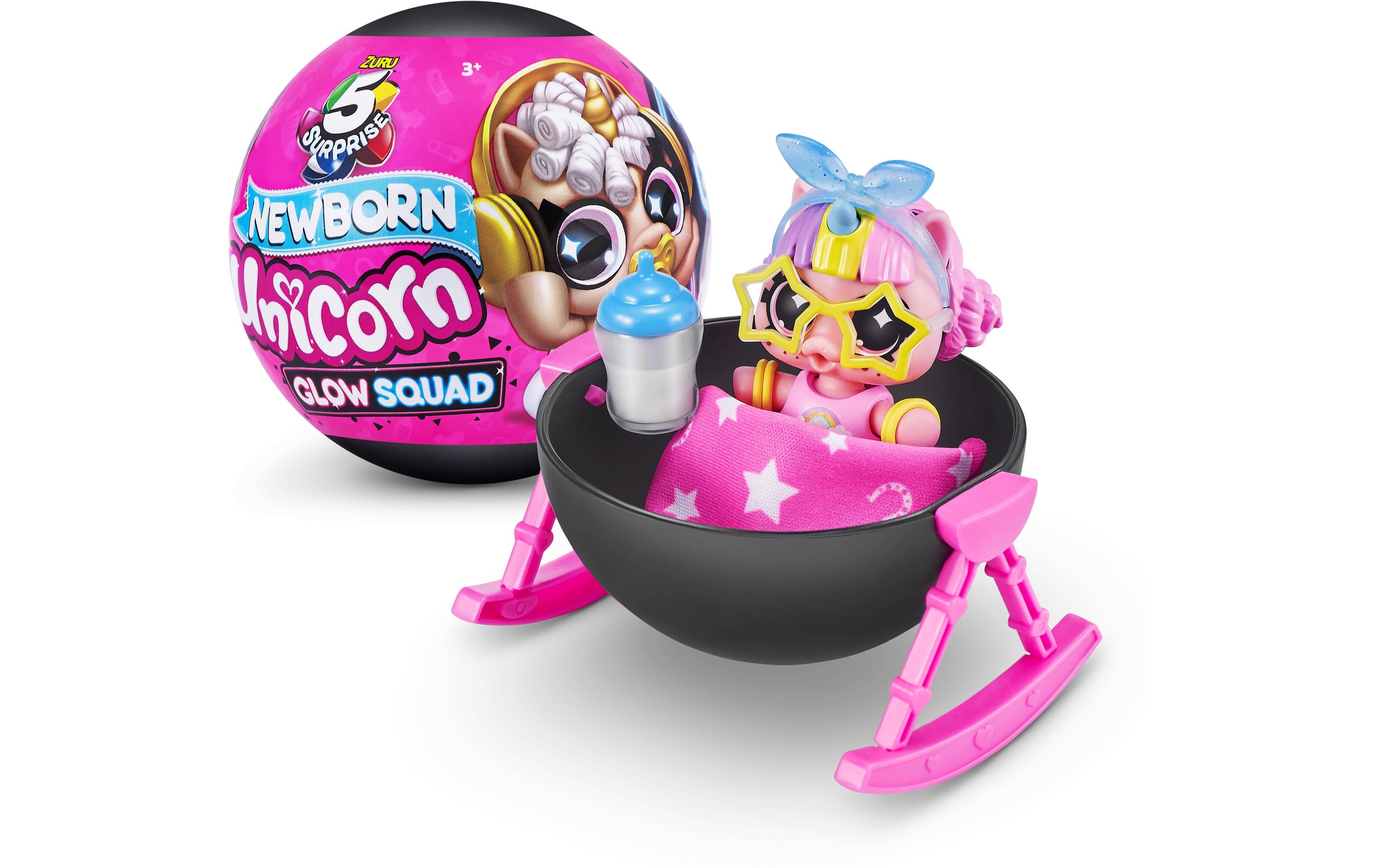 Zuru Surprise Newborn Unicorn Glow Squad Series 6-Assortiert