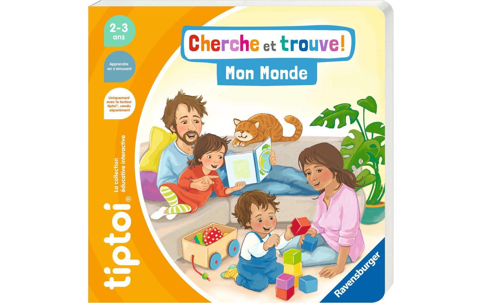tiptoi Lernbuch Cherche et Trouve Mon Monde -FR-