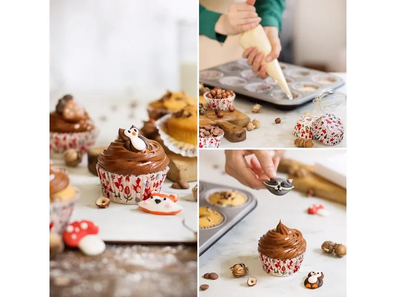 Decora Muffin Backform Fuchs 36 Stück Decora Muffin Backform Fuchs 36 Stück