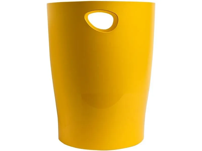 Exacompta Papierkorb Bee Blue Ecobin 15 l, Safran/Gelb
