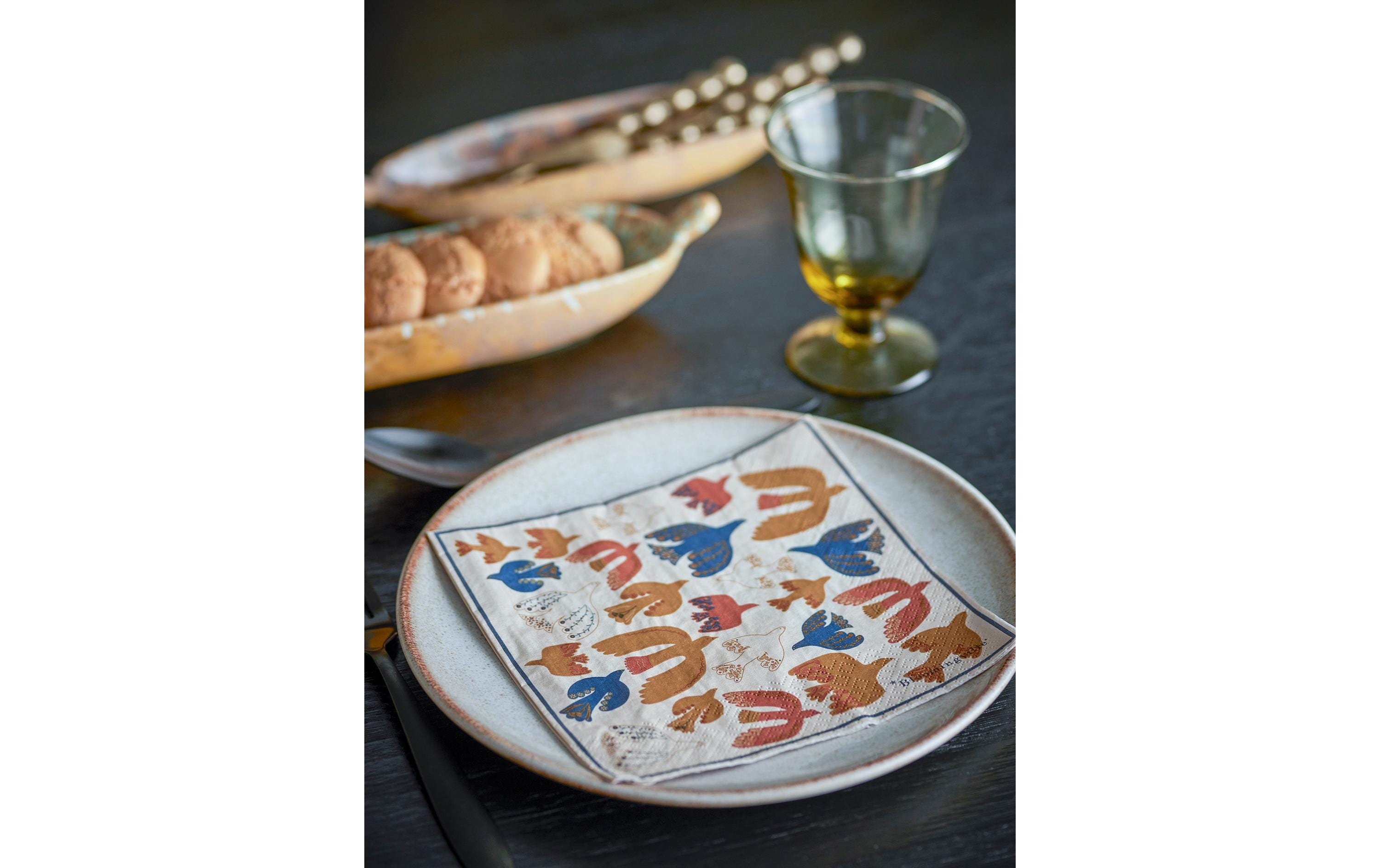 Bloomingville Papierservietten Anniversary 33 cm x 33 cm, 20 Stück