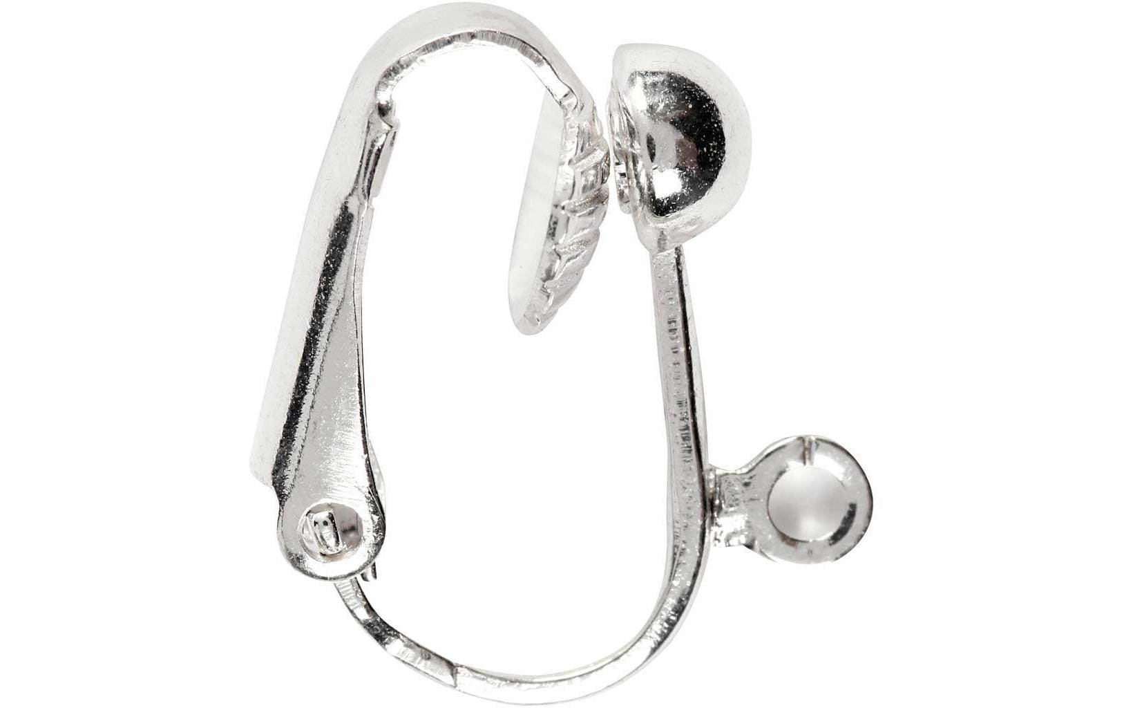 Creativ Company Ohrring Clip Versilbert, 16.5 cm, 6 Stk. Creativ Company Ohrring Clip Versilbert, 16.5 cm, 6 Stk.