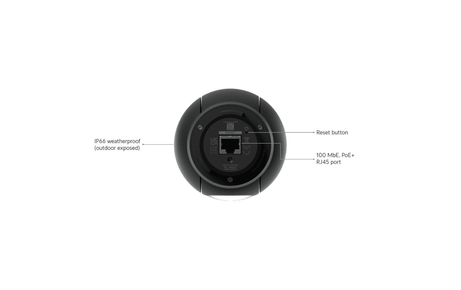 Ubiquiti Netzwerkkamera G5 PTZ Schwarz