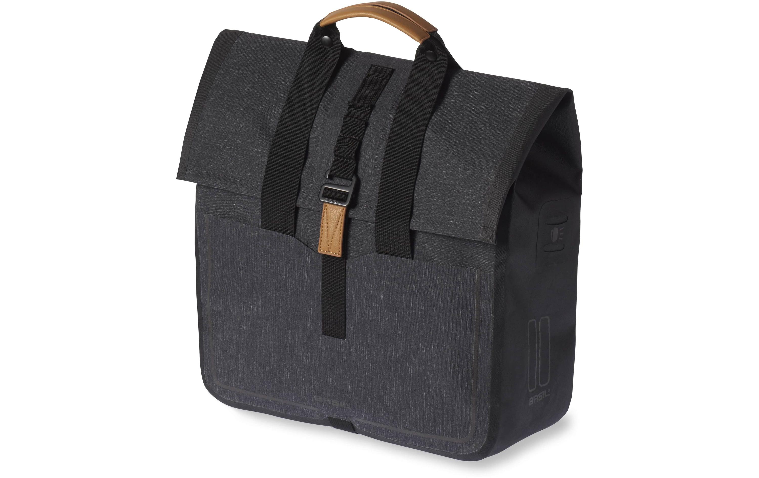 BASIL Fahrradtasche Urban Dry Shopper Grau BASIL Fahrradtasche Urban Dry Shopper Grau