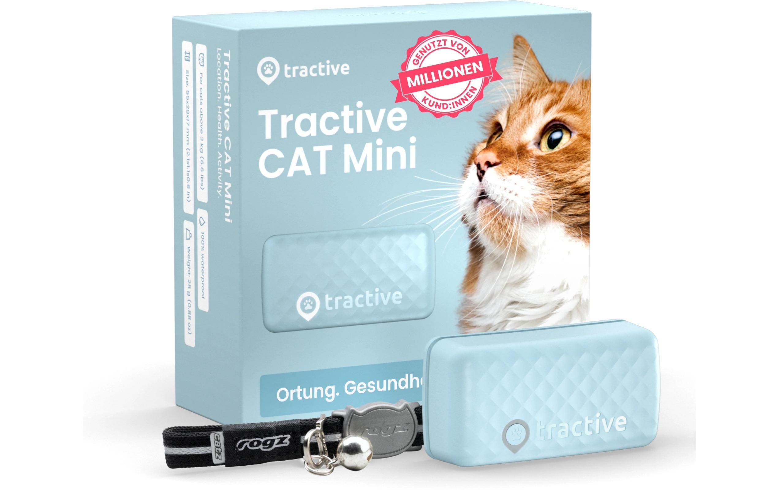 tractive GPS-Tracker CAT Mini LTE, Mint tractive GPS-Tracker CAT Mini LTE, Mint
