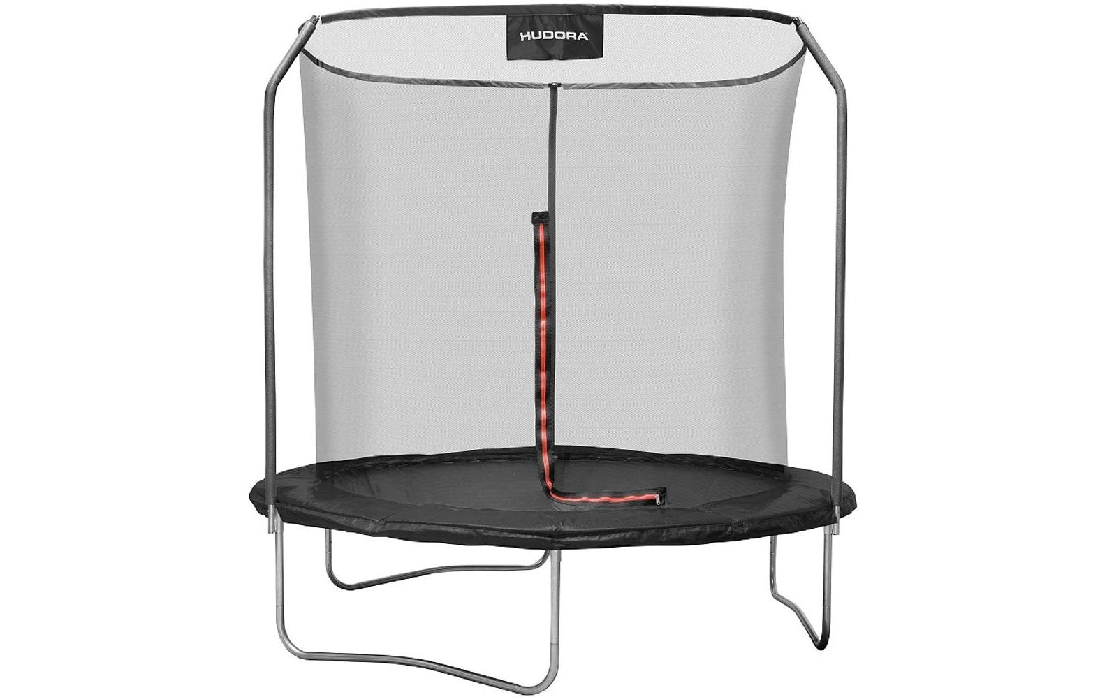 Hudora First Trampolin 250 V rund, Schwarz