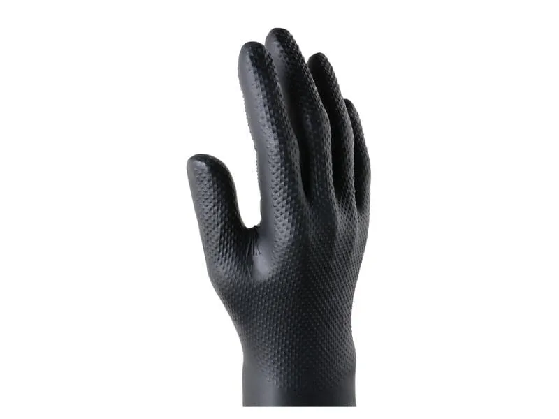 BoldMax Einweghandschuh Max Grip Nitril, L, Schwarz, 50 Paar BoldMax Einweghandschuh Max Grip Nitril, L, Schwarz, 50 Paar