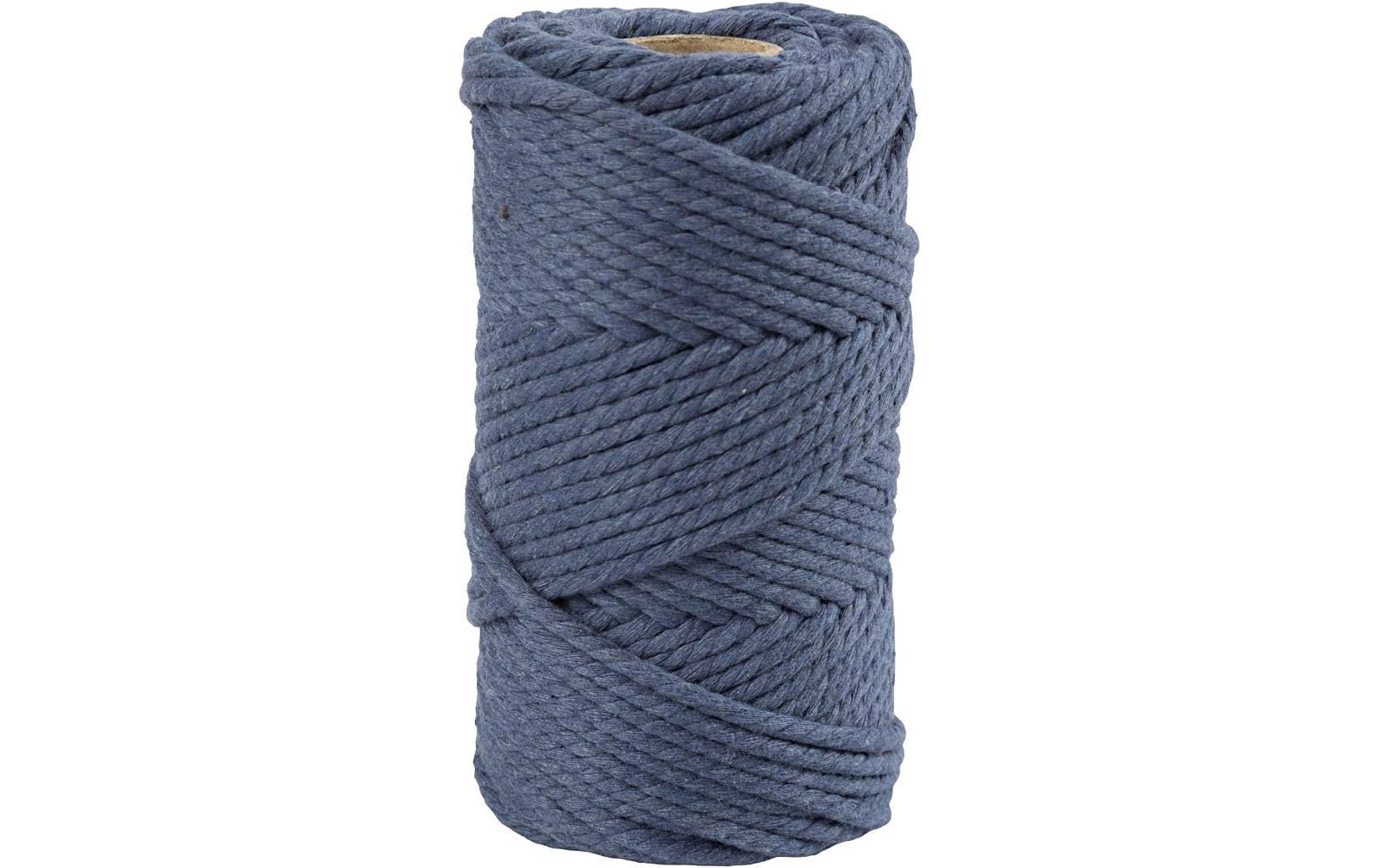 Creativ Company Baumwollgarn Macramé Kordel Blau Creativ Company Baumwollgarn Macramé Kordel Blau