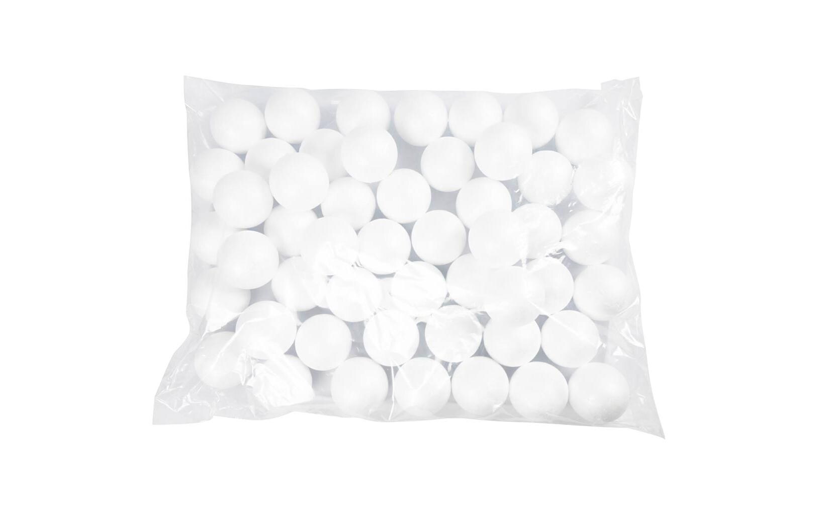 Creativ Company Styropor-Kugeln 7 cm, Weiss, 50 Stück