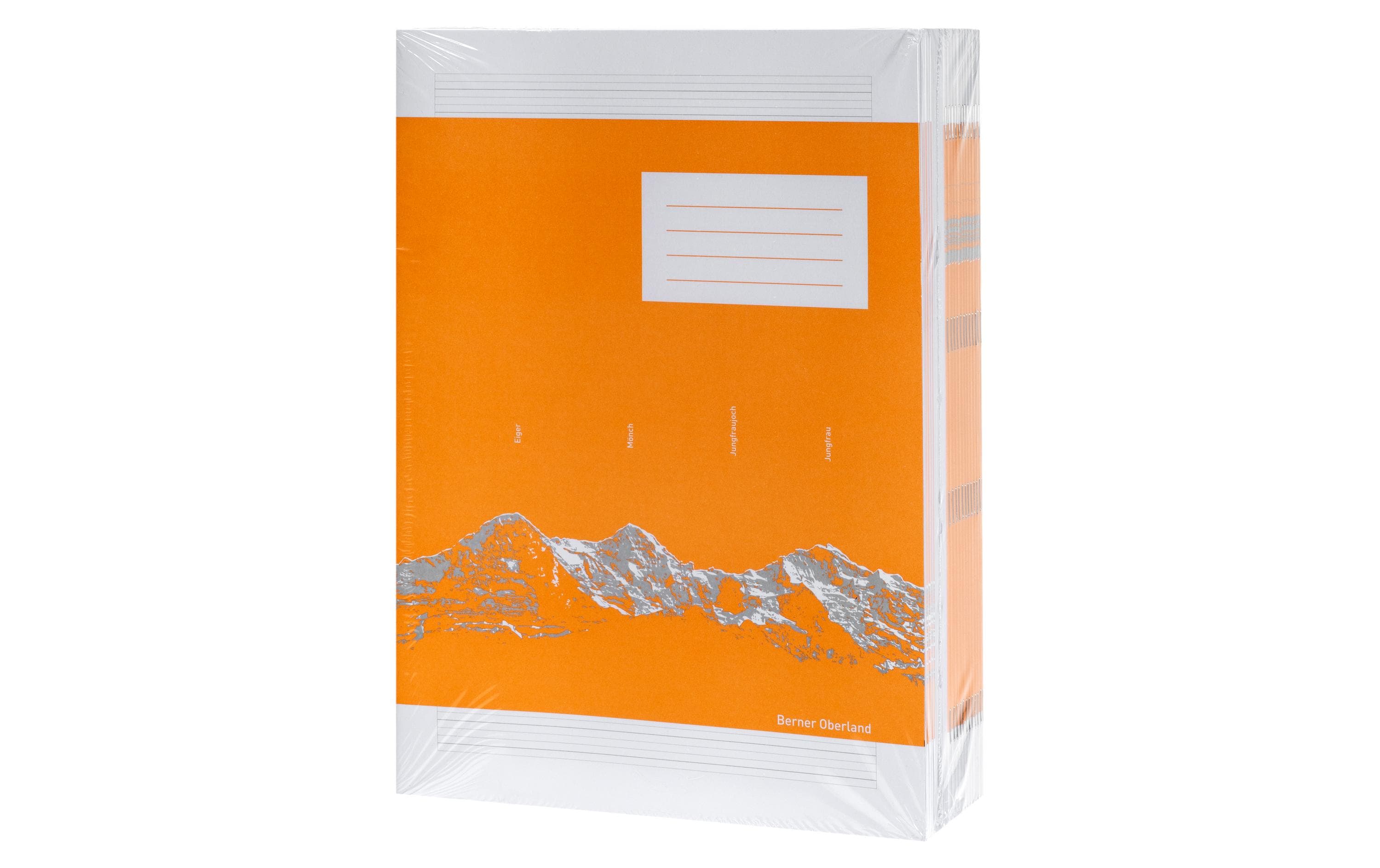 ingold-biwa Schulheft A4, Liniert, Orange, 25 Stück ingold-biwa Schulheft A4, Liniert, Orange, 25 Stück