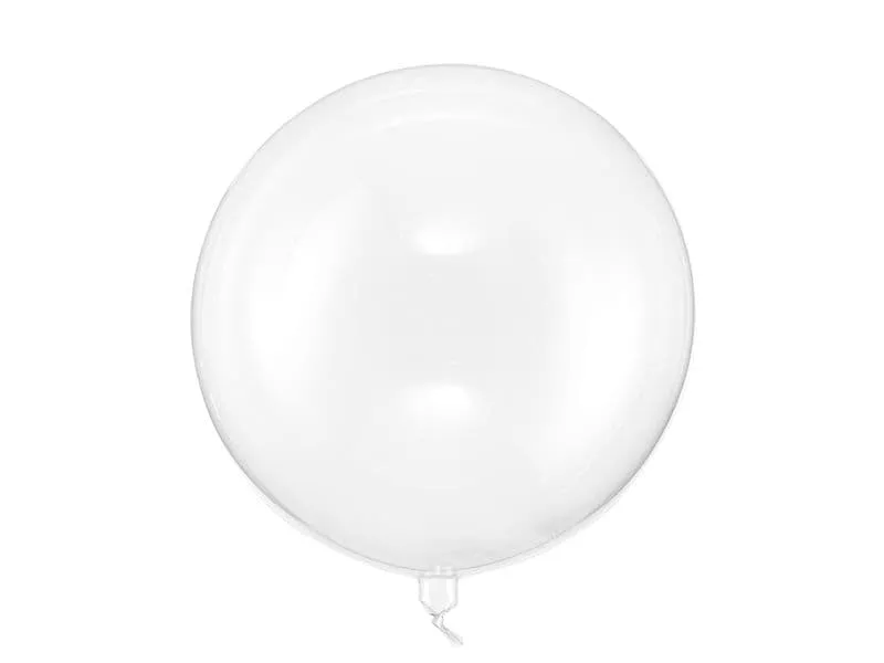 Partydeco Bubble Ballon Transparent