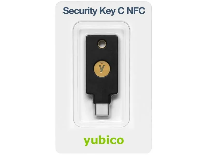 Yubico Security Key C NFC FW 5.8 USB-C, 1 Stück