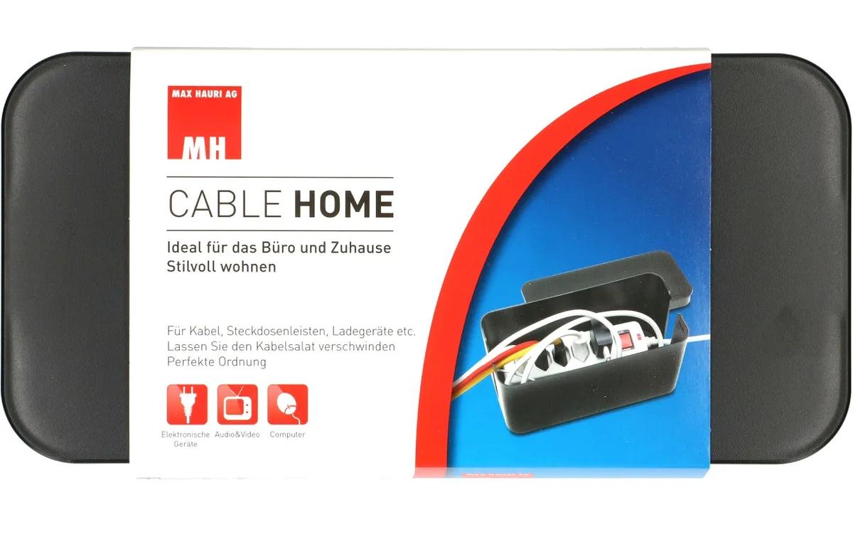 Max Hauri Kabelbox klein Schwarz