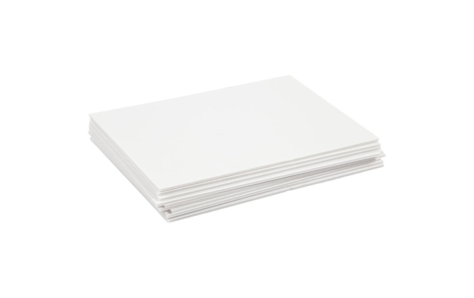 Creativ Company Moosgummi-Set Schaumstoffplatten A4 10 Stück, Weiss Creativ Company Moosgummi-Set Schaumstoffplatten A4 10 Stück, Weiss