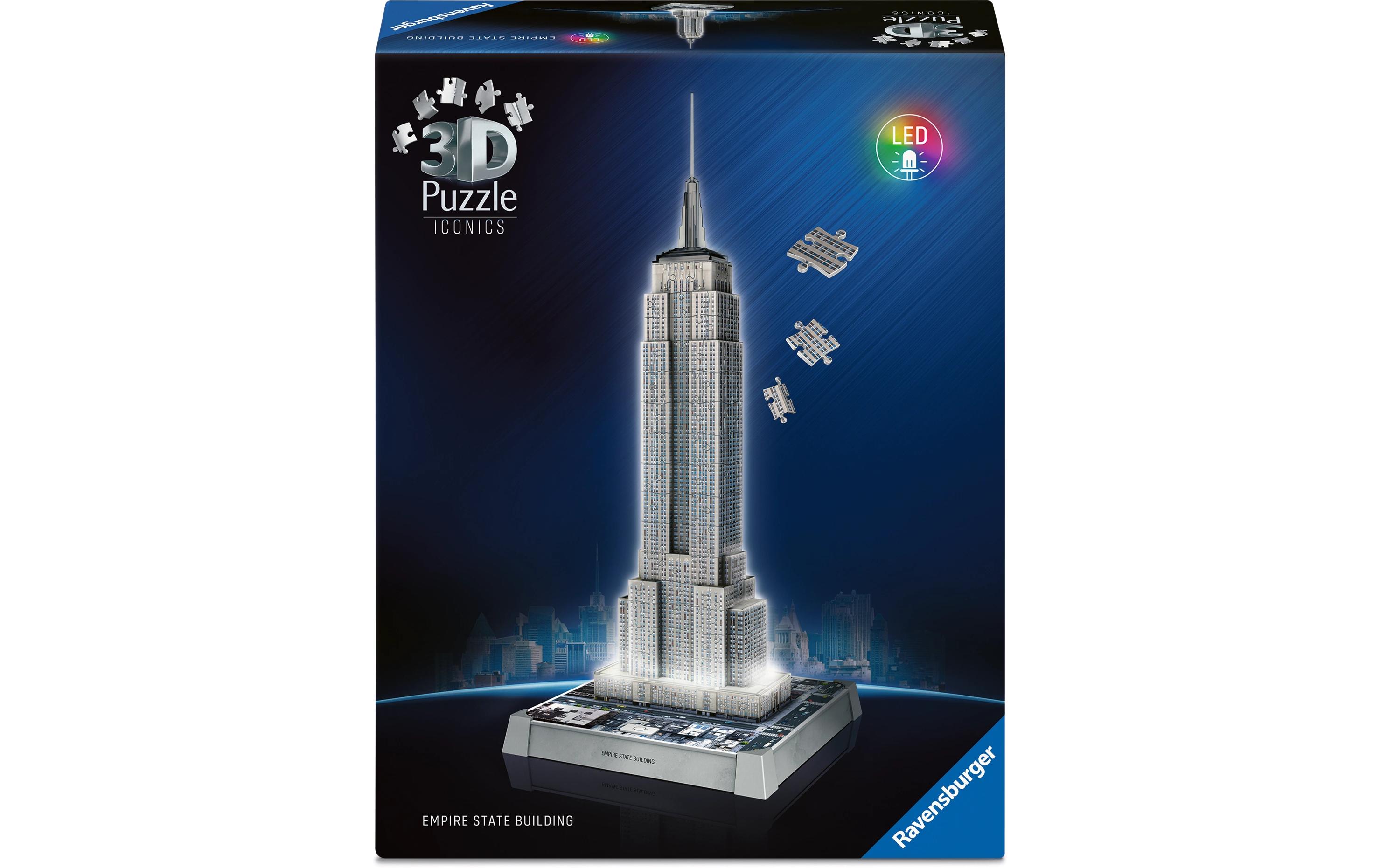 Ravensburger 3D Puzzle Iconics Empire State Building Light