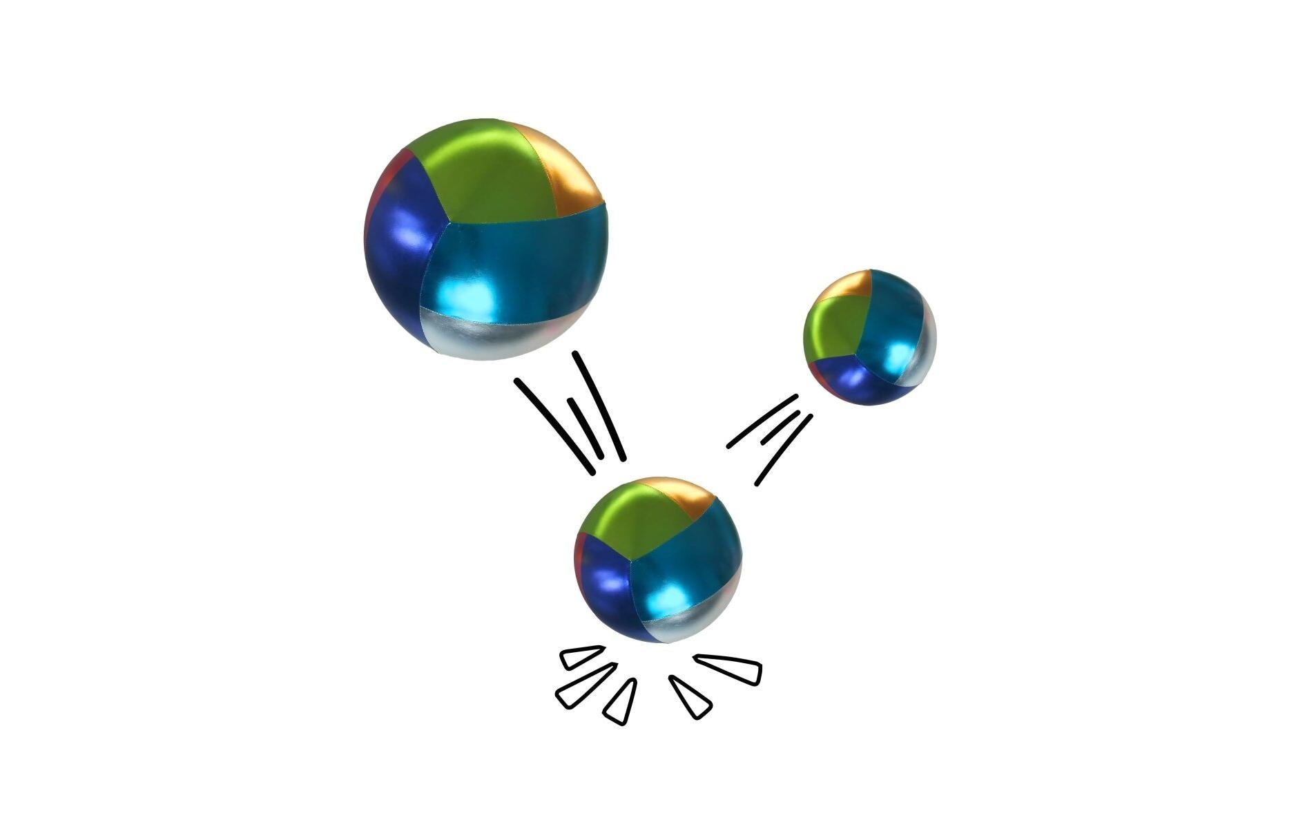 alldoro Spiel XXL Metallic Ball