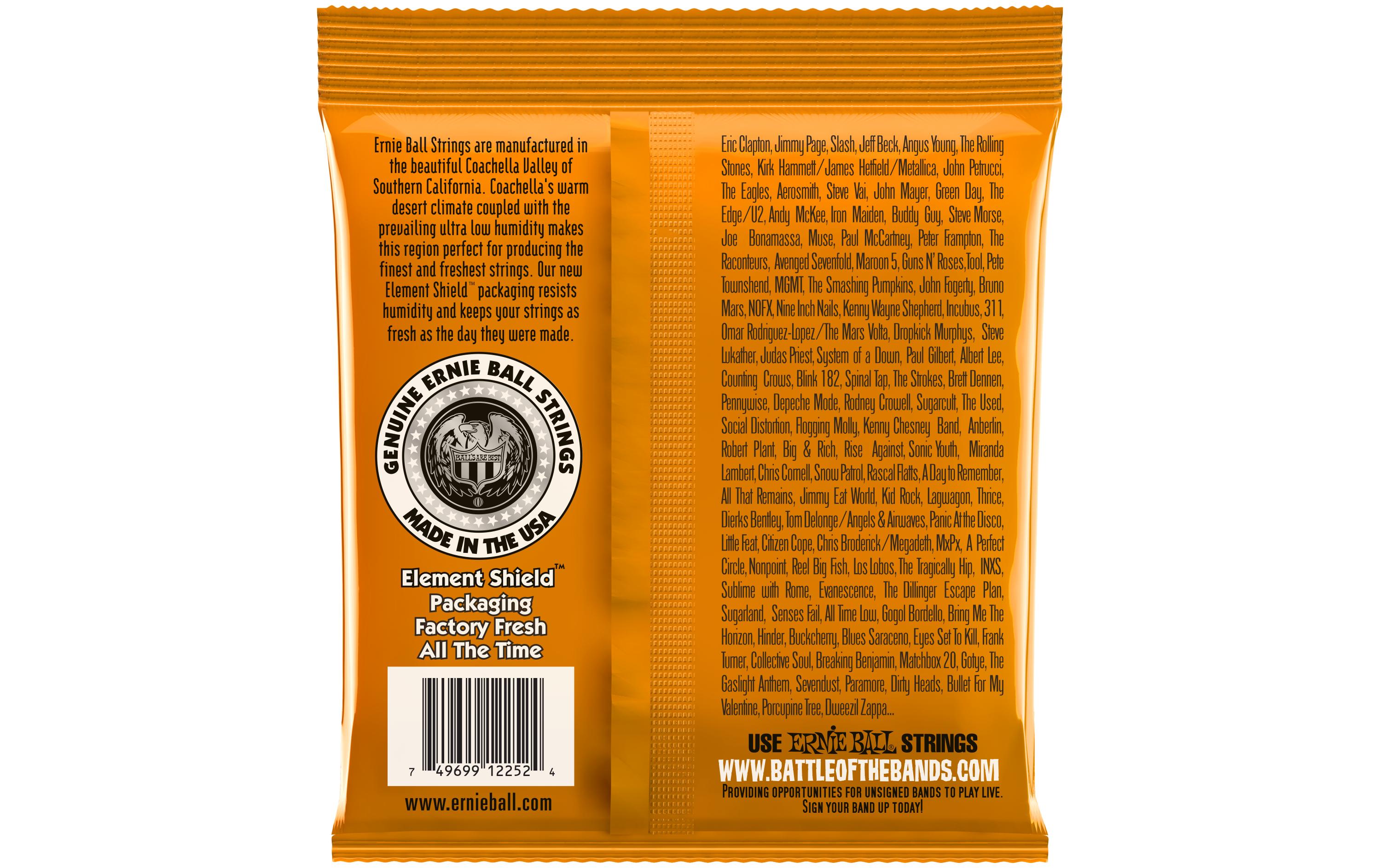 Ernie Ball Gitarrensaiten 2252 Slinky Rock'N'Roll – Hybrid 09-46