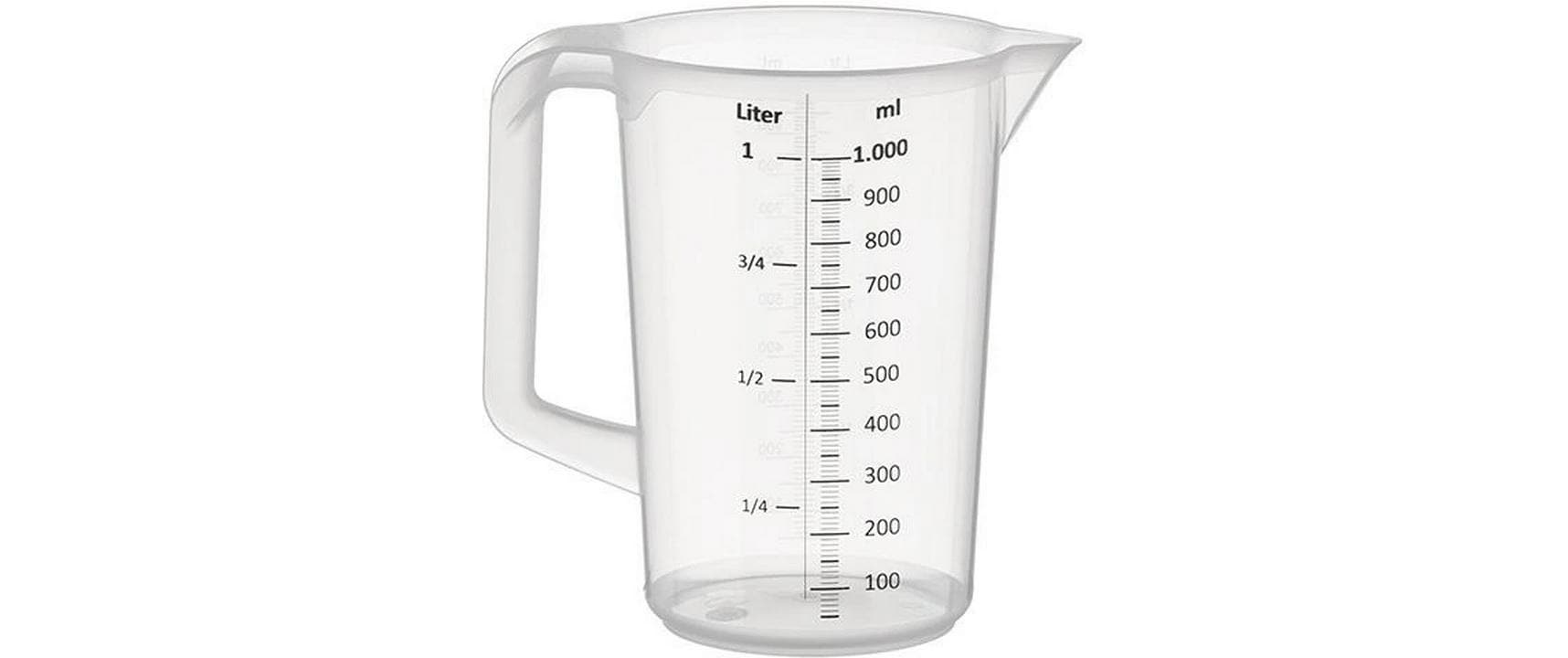 APS Messbecher Pro 10 dl, Transparent