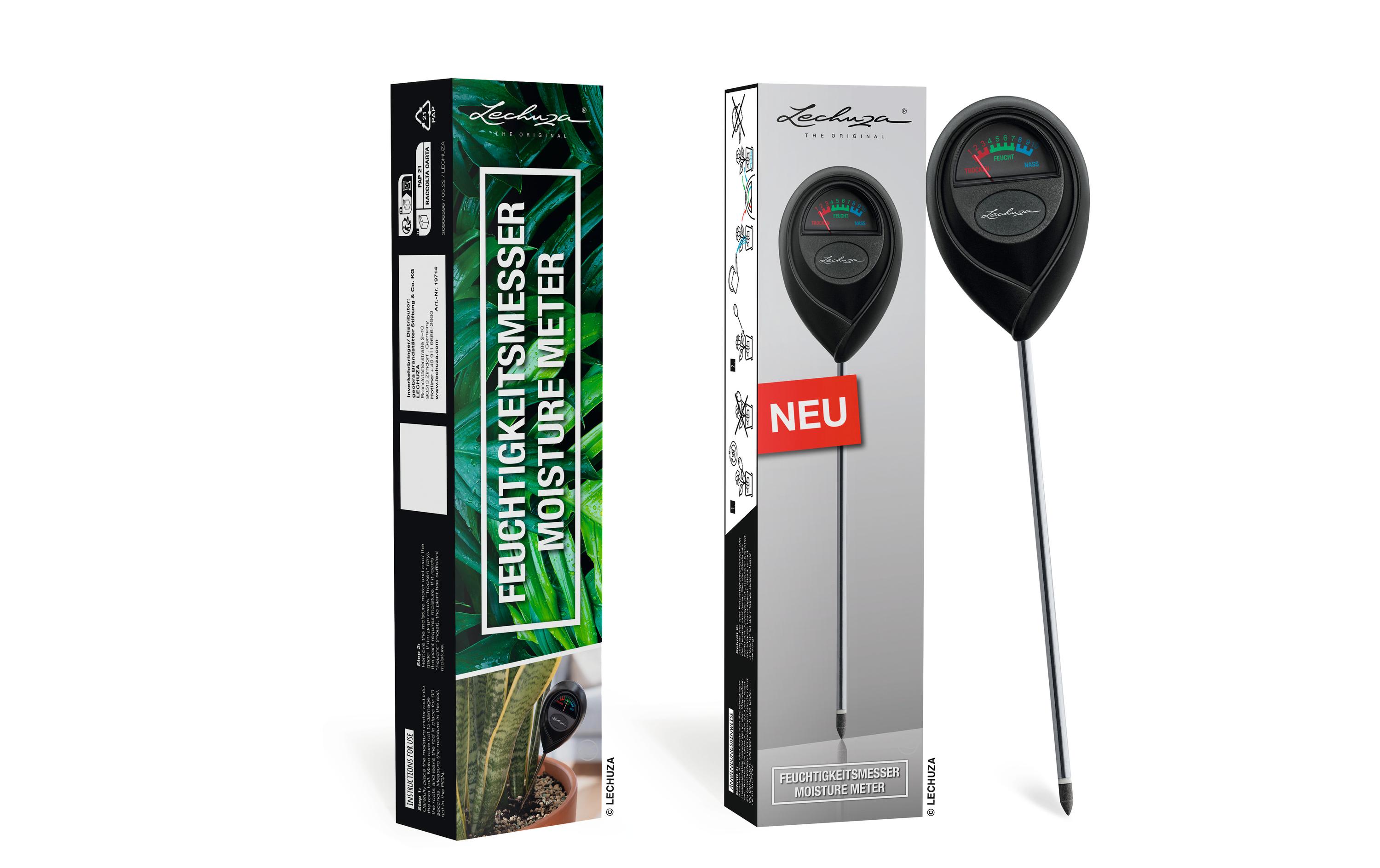 Lechuza Feuchtigkeitsmessgerät, Schwarz Lechuza Feuchtigkeitsmessgerät, Schwarz