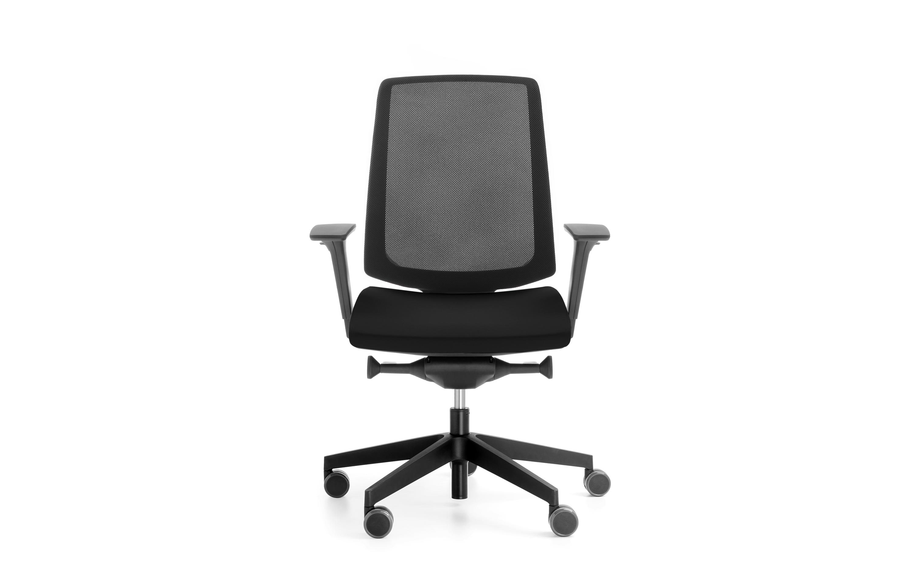 Profim Bürostuhl LightUp 250S mit Netzrücken Schwarz Profim Bürostuhl LightUp 250S mit Netzrücken Schwarz